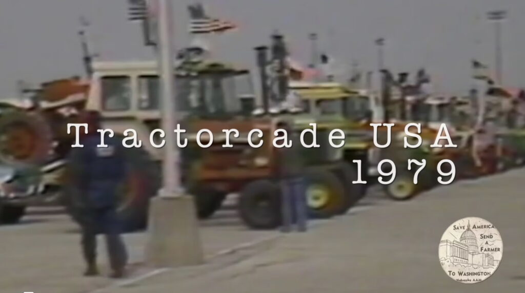 Tractorcade USA 1979 Premieres at FARM AID