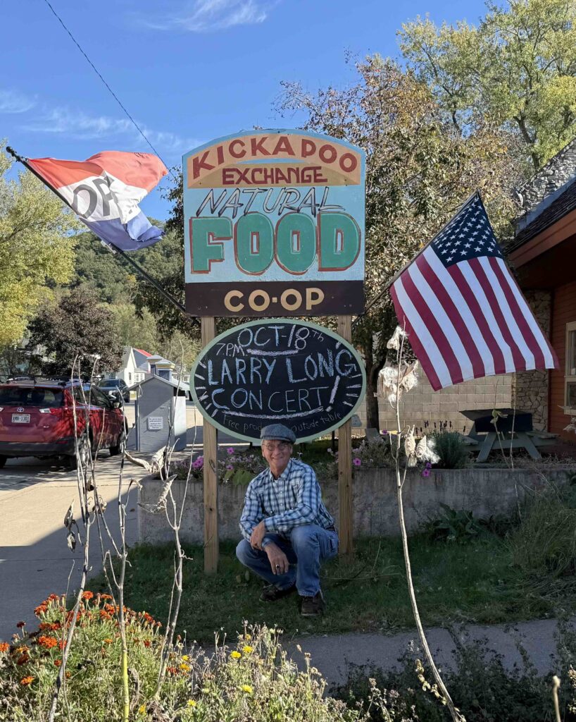 Larry Long in Concert at the Kickapoo Exchange Food Co-op